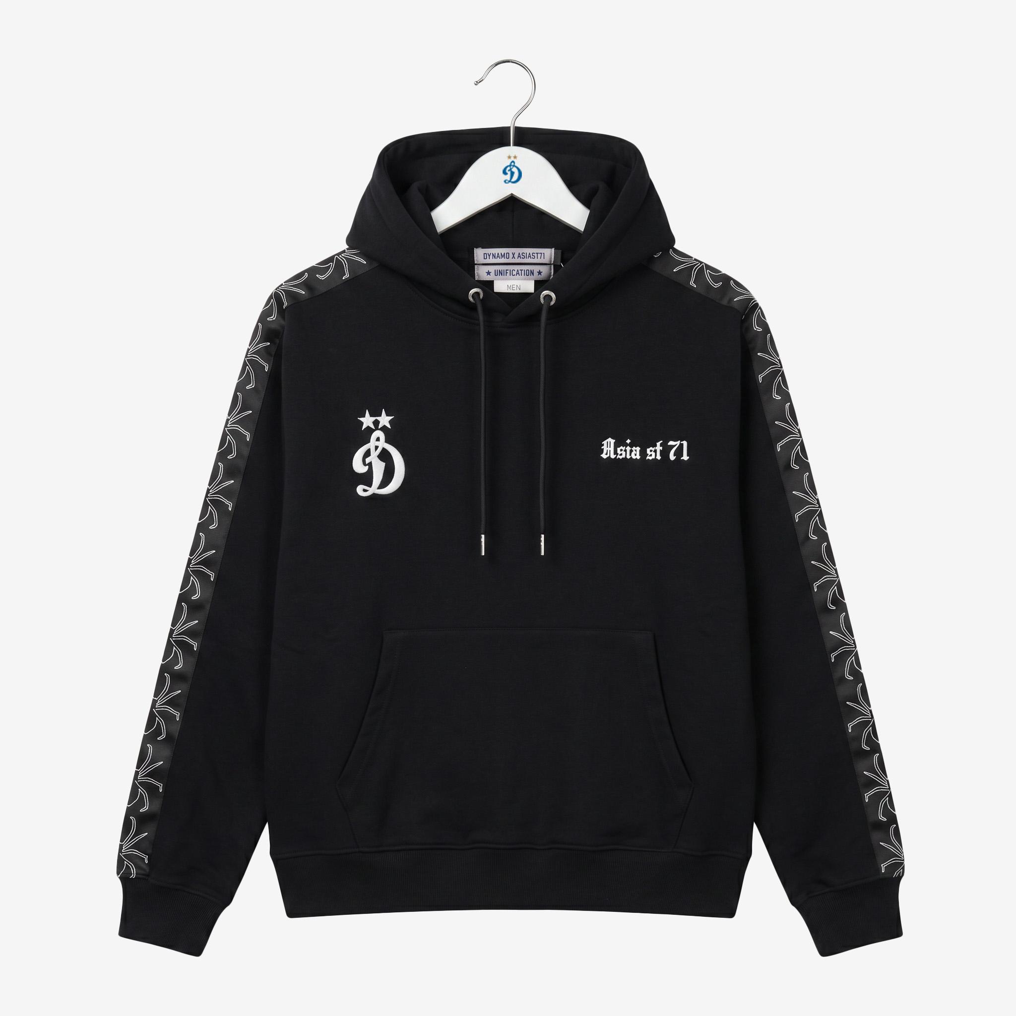 Men's hoodie with stripes Dynamo X ASIA ST 71 (black) post 2