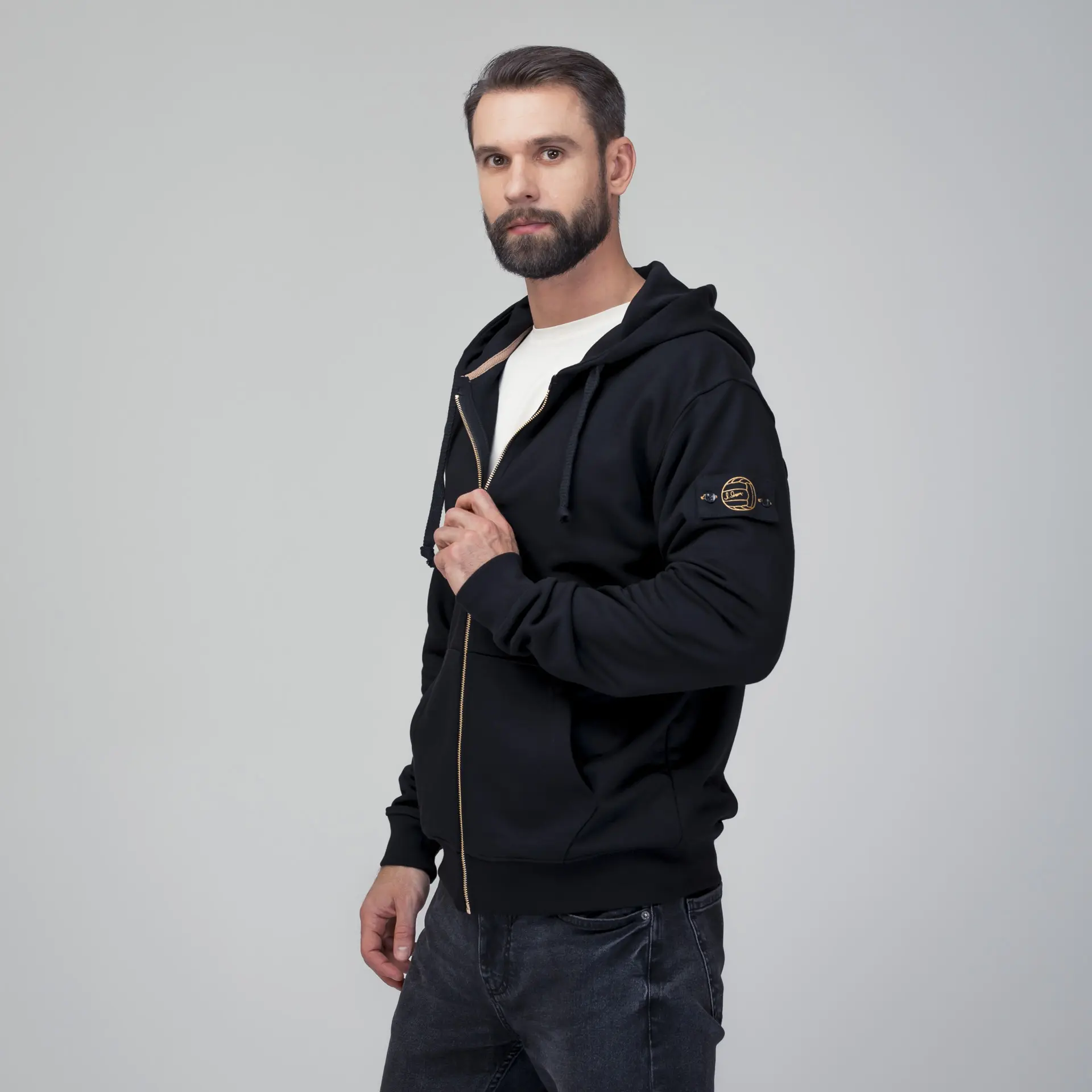 Худи на молнии Лев Яшин