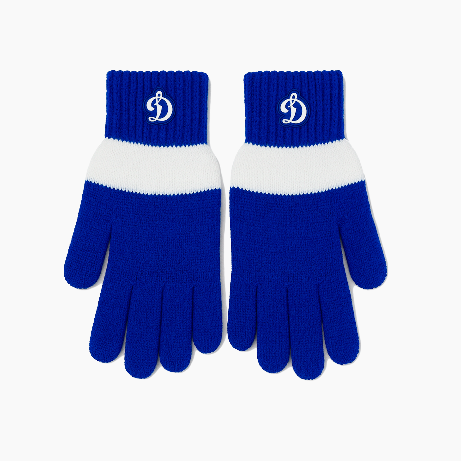 RETRO ZEBRA gloves with Dynamo chevron p.8 (blue and white)